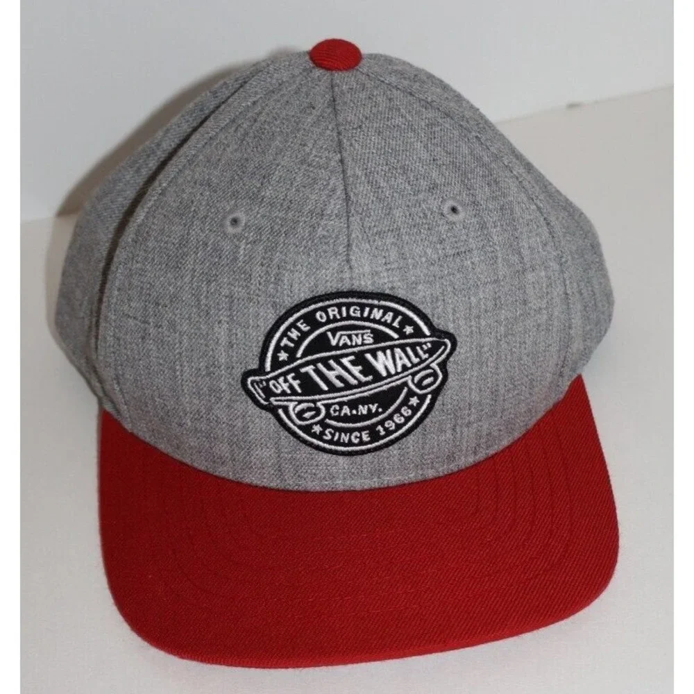 VANS Gray & Red 